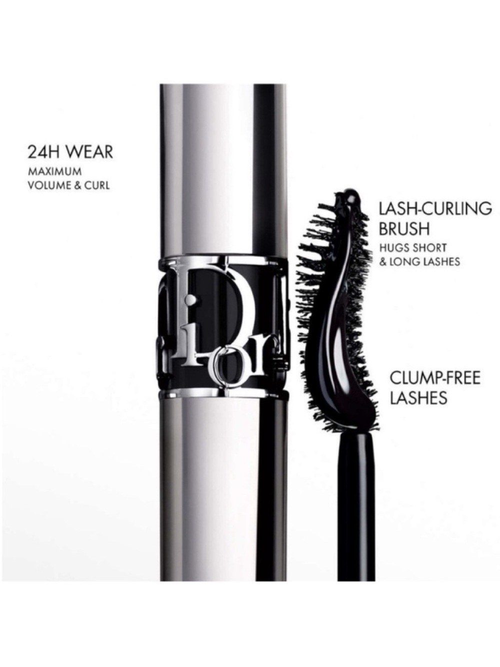 Dior Diorshow 24H Wear Lash-Curling Mascara - Black